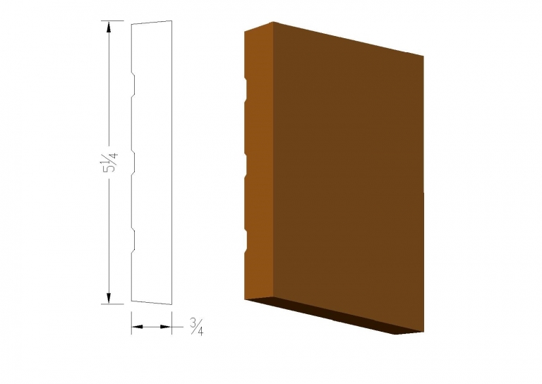 5.25" Door Jamb