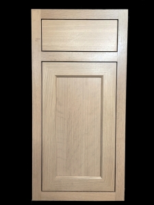 Abington ReverseQSWO Vanilla Stain, Satin Sheen Inset Overlay, Standard Drawer FrontME  Door LipManufactured 10/24